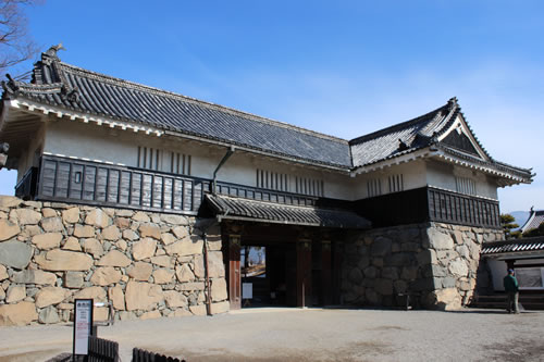 松本城 一の門