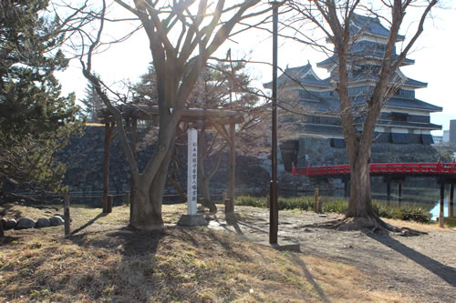 松本城 若宮八幡跡