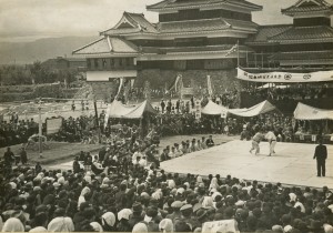 1955　The completion  ceremony for the reconstruction in the Showa era