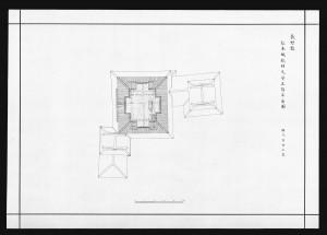 松本城竣功天守五階平面図