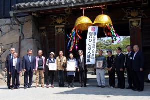 画像: 松本城の入城者が４０００万人突破！