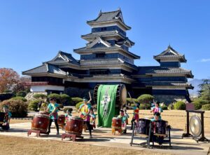 画像: 【国宝松本城 Ｗｅｅｋメインイベント】国宝松本城古城太鼓演奏